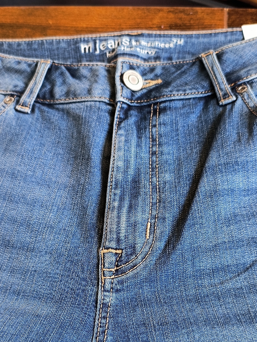 Maurices Blue Denim Jeans - Classic Pocket Style